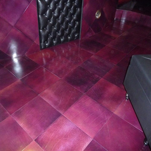 Revêtement de sol en cuir - ANTIQUE PREMIUM - CUIR DECO - d'intérieur / résidentiel / professionnel