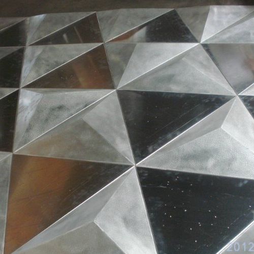 Bardage en panneaux - MCT-004 - M-City Aluminum Co., Ltd. - en aluminium / réfléchissant / 3D