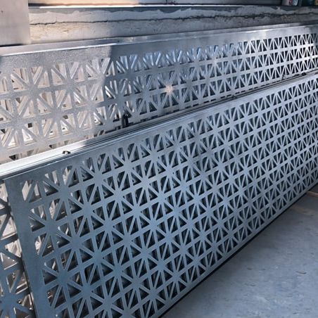 Paravent contemporain - MCT-004 - M-City Aluminum Co., Ltd. - en aluminium / pour établissement public / d'extérieur