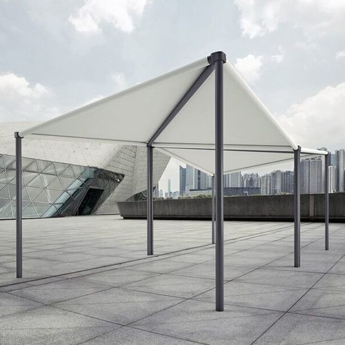 Abri de voiture pour parking - UBARI - Sahara Pergolas - en aluminium / 1 place / multiplace
