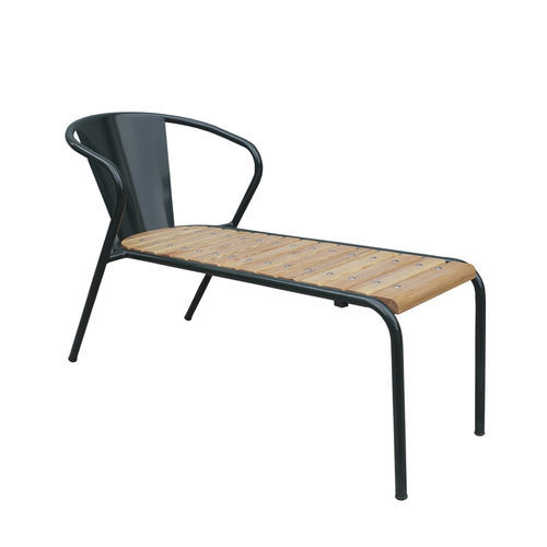 Chaise longue contemporaine - ARCALO - en bois / en métal / en métal