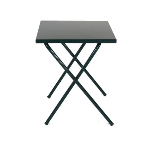 Table contemporaine - PLAIN - ARCALO - en métal / avec piètement en métal / rectangulaire