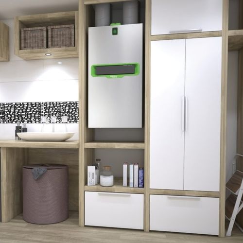 Unité de ventilation centralisée - INSPIRAIR®TOP - ALDES - résidentielle / pour maison / à récupération d'énergie