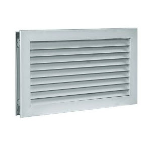 Grille de transfert acoustique - AC 181 - ALDES - de porte / aluminium