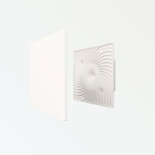 Grille de ventilation en plastique - COLORLINE® - ALDES - carrée / d'intérieur / professionnelle