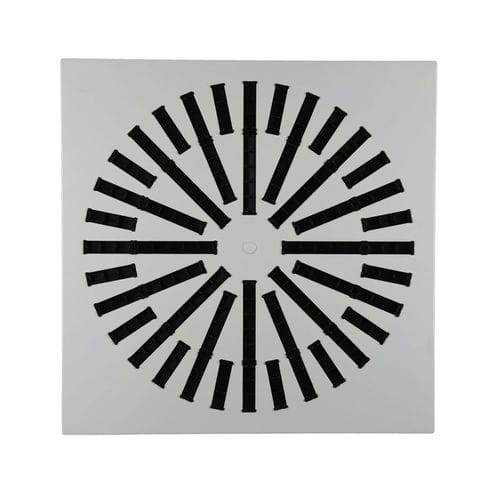 Diffuseur d'air de plafond - SF 785 SERIES - ALDES - suspendu / carré / en plastique