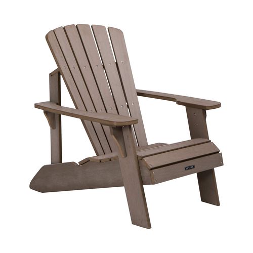 Fauteuil contemporain - 60283 - Lifetime - en polyester / adirondack / marron