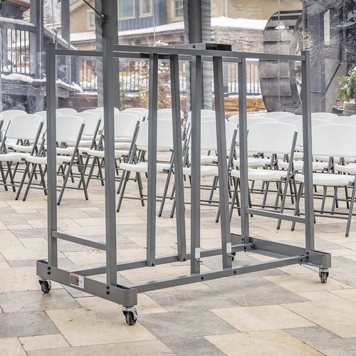 Chariot porte-chaises - 80134 - Lifetime - professionnel / en acier à revêtement par poudre