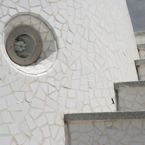 Mosaïque en céramique - KU.BE - MVRDV - Trencadis Innovacion SL - en pierre calcaire / texturée / finition pierre