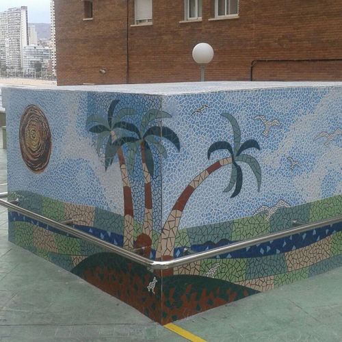 Mosaïque en verre - Trencadis Innovacion SL - brillante / d'intérieur / d'extérieur