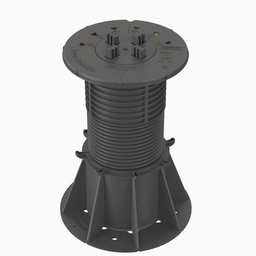 Support pour plancher technique en polypropylène - VERSIJACK® VJ-F5 201-286 mm - Elmich Pte Ltd - d'extérieur / d'intérieur / réglable
