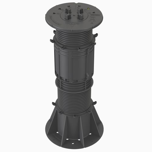 Support pour plancher technique en polypropylène - VERSIJACK® VJ-F6 282-451 mm - Elmich Pte Ltd - d'extérieur / d'intérieur / réglable