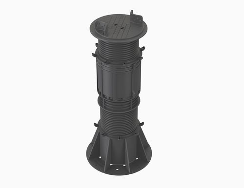 Support pour plancher technique en polypropylène - VERSIJACK® VJ-F6 281-450 mm - Elmich Pte Ltd - d'extérieur / d'intérieur / réglable
