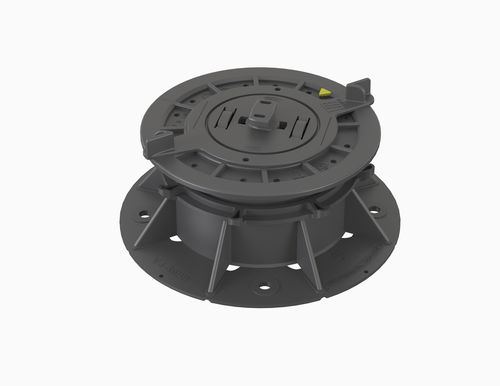 Support pour plancher technique en polypropylène - VersiJack® VJ-F2 52.5–76.5 mm - Elmich Pte Ltd - d'extérieur / d'intérieur / réglable