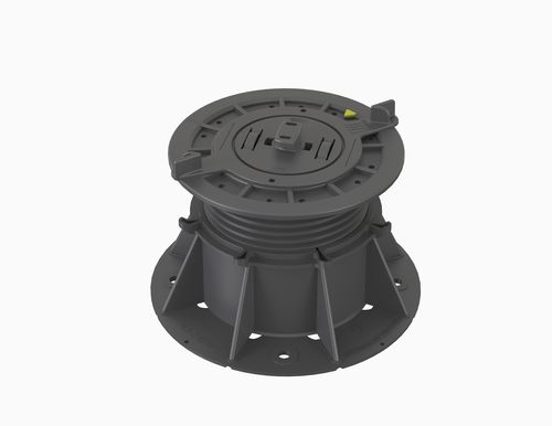 Support pour plancher technique en polypropylène - VersiJack® VJ-F3 76.5–119.5 mm - Elmich Pte Ltd - d'extérieur / d'intérieur / réglable