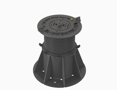 Support pour plancher technique en polypropylène - VersiJack® VJ-F4 119.5–203.5 mm - Elmich Pte Ltd - d'extérieur / d'intérieur / réglable