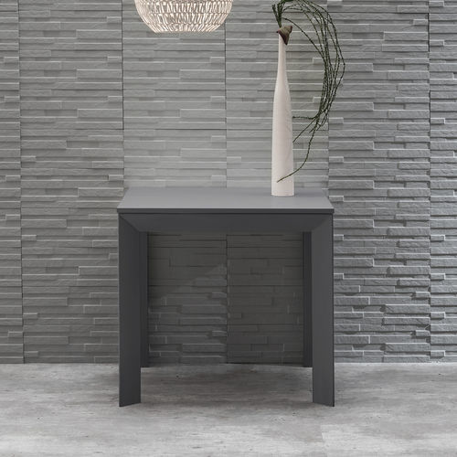 Console contemporaine - DRILL - ZAMAGNA ITALIA - aluminium / en mélaminé / avec piètement en métal peint
