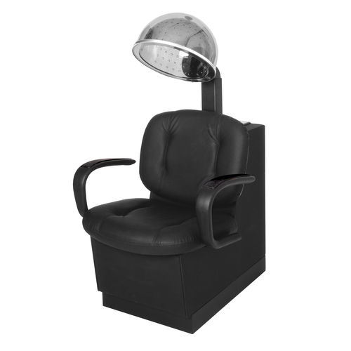 Fauteuil de coiffure contemporain - EL-66 - kaemark - en vinyle / tapissé / avec casque-séchoir