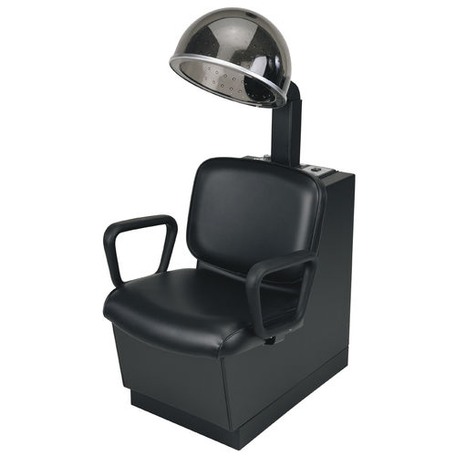Fauteuil de coiffure contemporain - W-66 - kaemark - en vinyle / tapissé / avec casque-séchoir