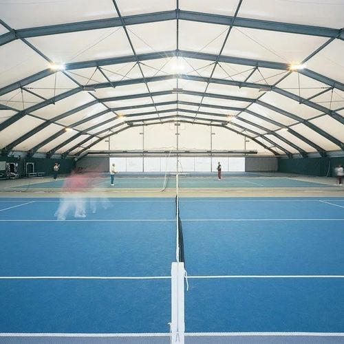 Structure tendue sur ossature métallique - TENNIS  - AmarantoIdea - pour couverture / pour mur / pour terrain de sport