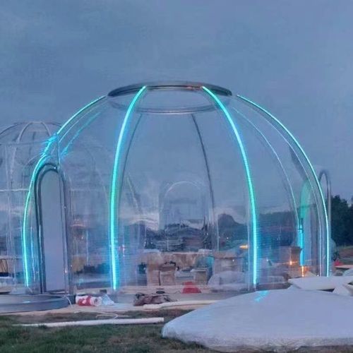 Structure tendue sur ossature métallique - CUPOLE  - AmarantoIdea - en dôme / en polycarbonate / pour le secteur événementiel