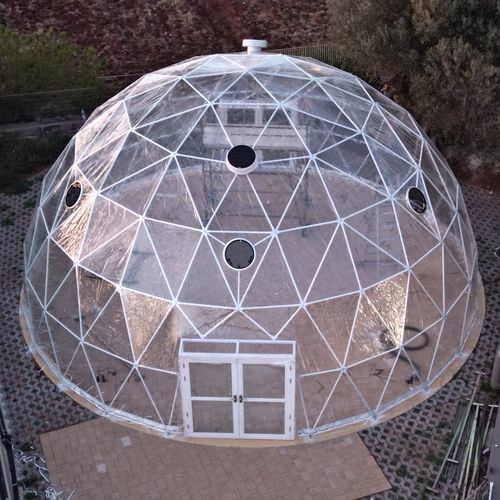 Serre botanique - AmarantoIdea - de jardinage / en dôme / en PVC