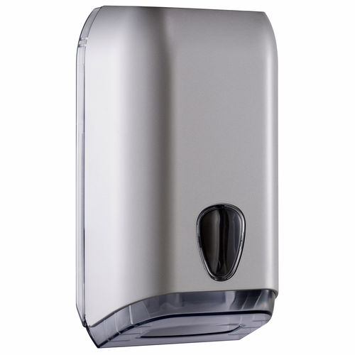 Distributeur de papier toilette mural - 620 SATIN - MAR PLAST Group S.p.A. - au sol / en saillie / en plastique