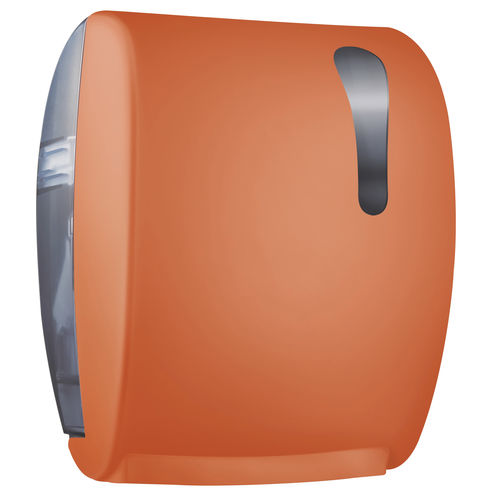 Sèche-mains automatique - 780 ORANGE - LINEA COLORED - MAR PLAST Group S.p.A. - mural / plastique ABS / à grande vitesse
