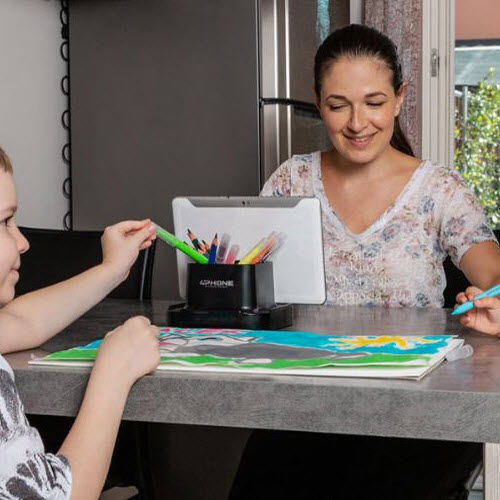 Support pour tablette de table - MOBILE AND TABLET SUPPORT DEVICE - MAR PLAST Group S.p.A. - professionnel / horizontal