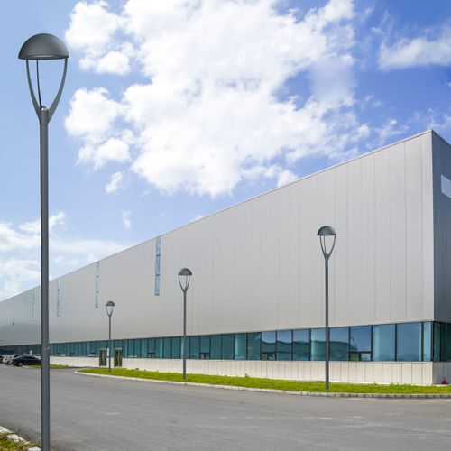 Lampadaire urbain - IAERO - BSI LIGHTING TECHNOLOGIES INC. - contemporain / en fonte d'aluminium / en acier inoxydable