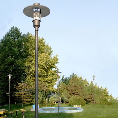 Lampadaire urbain - IALBA - BSI LIGHTING TECHNOLOGIES INC. - contemporain / en fonte d'aluminium / en acier inoxydable