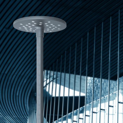 Lampadaire urbain - IFORTE - BSI LIGHTING TECHNOLOGIES INC. - contemporain / en fonte d'aluminium / en acier inoxydable