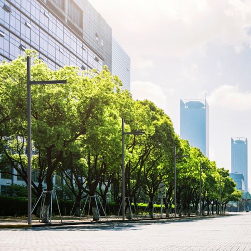 Lampadaire urbain - IMISTRAL PLUS - BSI LIGHTING TECHNOLOGIES INC. - contemporain / en fonte d'aluminium / en acier inoxydable
