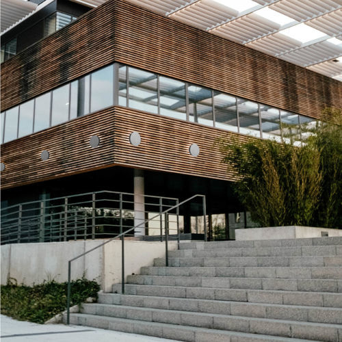 Applique murale contemporaine - ICIRCUM  - BSI LIGHTING TECHNOLOGIES INC. - d'extérieur / en fonte d'aluminium / en acier inoxydable
