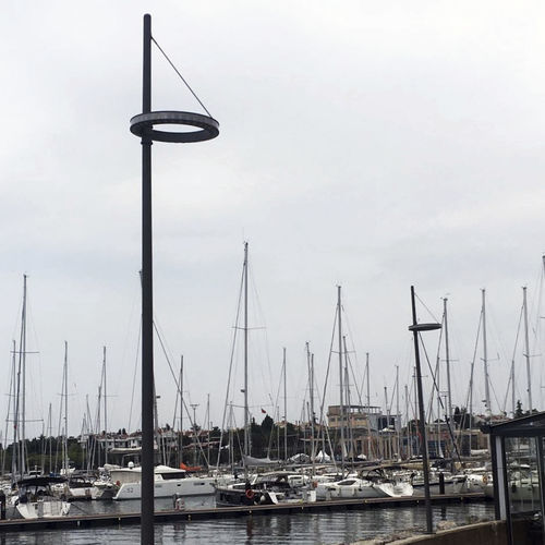 Lampadaire urbain - IBREZEL - BSI LIGHTING TECHNOLOGIES INC. - contemporain / en fonte d'aluminium / en acier inoxydable