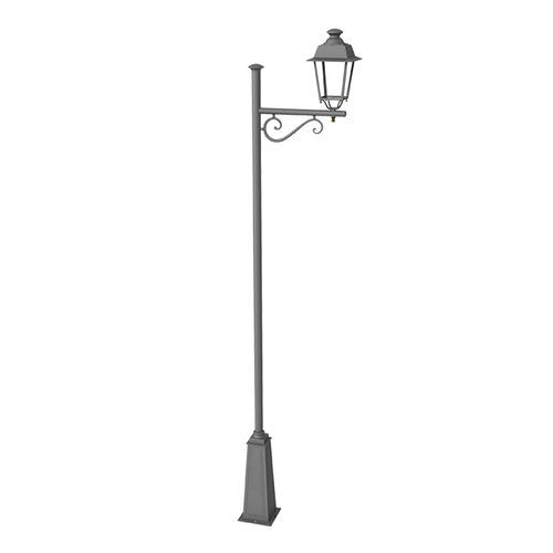 Lampadaire urbain - ITIVOLI - BSI LIGHTING TECHNOLOGIES INC. - contemporain / en acier inoxydable / avec diffuseur en verre trempé
