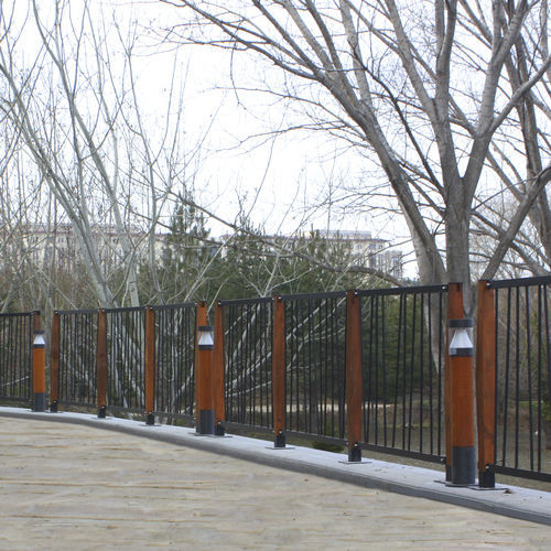 Borne d'éclairage de jardin - IRANO - BSI LIGHTING TECHNOLOGIES INC. - contemporaine / en acier inoxydable / en fonte d'aluminium