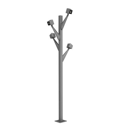 Lampadaire urbain - ICUBUS FLOW - BSI LIGHTING TECHNOLOGIES INC. - contemporain / en aluminium / à LED