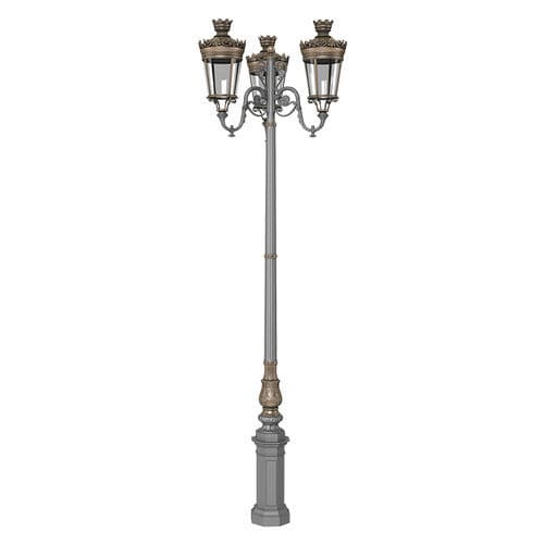 Lampadaire urbain - IAURA - BSI LIGHTING TECHNOLOGIES INC. - contemporain / en fonte d'aluminium / à LED