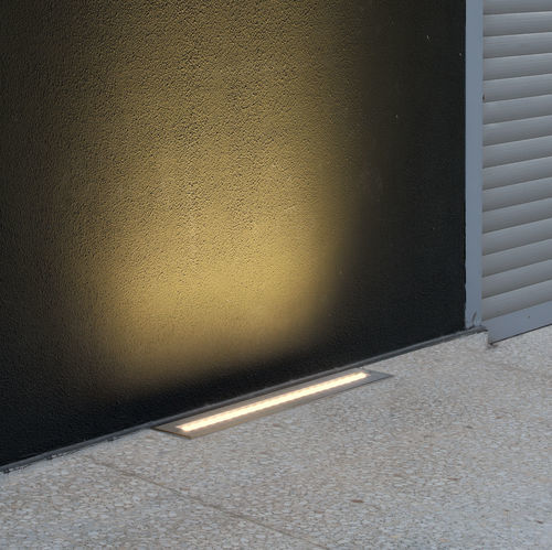 Luminaire encastrable au sol - IAXIS MONO - BSI LIGHTING TECHNOLOGIES INC. - encastrable / à LED / linéaire