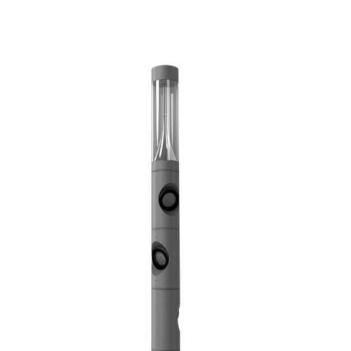 Colonne lumineuse minimaliste - IFLUTE PLUS - BSI LIGHTING TECHNOLOGIES INC. - en enduit / en acier inoxydable / en silicone