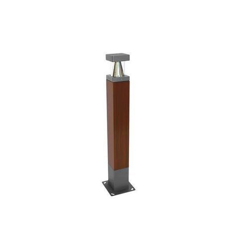 Borne d'éclairage urbaine - IRUTA R WOOD - BSI LIGHTING TECHNOLOGIES INC. - pour espace public / moderne / en polyester