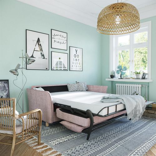 Canapé lit - AR-100-20-30-20-011 - PLACE TO BE. - design scandinave / en tissu / en cuir