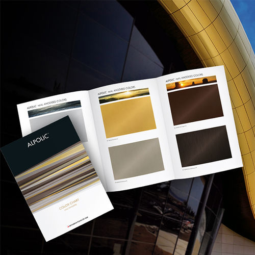 Bardage en aluminium -  ALPOLIC™ reAL Anodised - ALPOLIC™ - en panneaux / en composite / à emboîtement