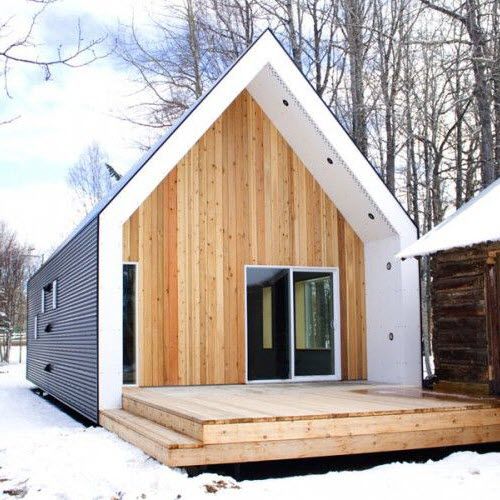 Chalet de jardin en bois - LIKE HOUSE ECO2 - Vector Trade UK - contemporain / traditionnel / préfabriqué