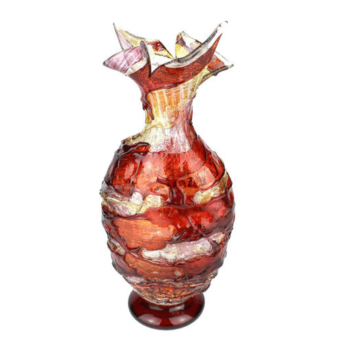 Vase contemporain - SBRUFFI : POINTY PASSION - Original Murano Glass s.n.c. - en verre soufflé / en cristal / en verre de Murano