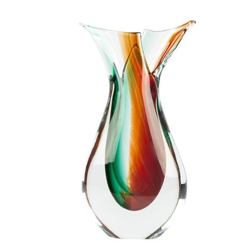 Vase contemporain - SOMMERSO : FISH - Original Murano Glass s.n.c. - en verre soufflé / en cristal / en verre de Murano