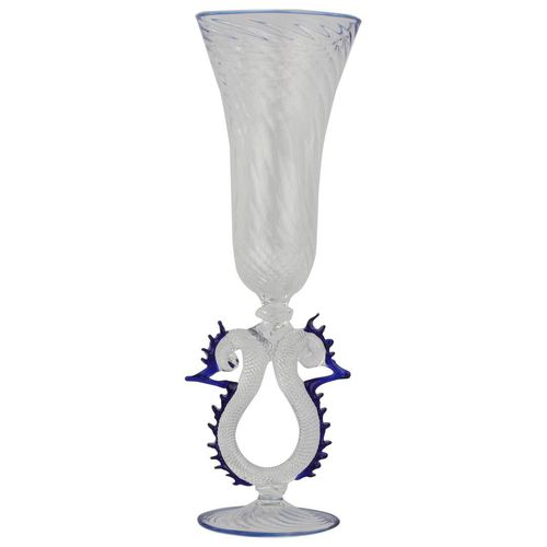 Flûte à champagne en verre soufflé 3782 Original Murano Glass s.n.c. en verre