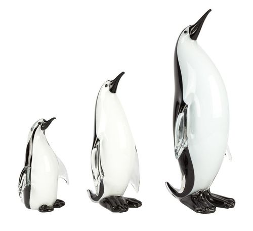 Sculpture en verre de Murano - PENGUIN  - Original Murano Glass s.n.c.
