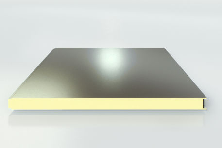 Panneau sandwich pour mur - ISOPIANO - ISOCINDU SA DE CV - 2 faces métalliques / âme en polyuréthane PUR / haute résistance